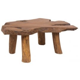 Tavolino in radice naturale Teak