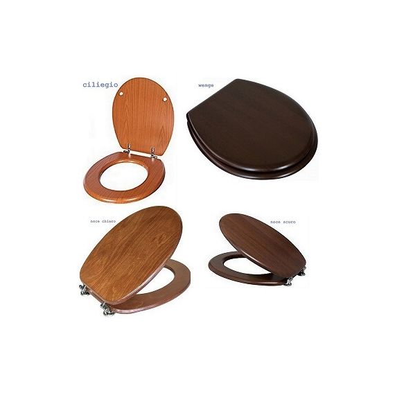 Copriwater essenza legno IDEAL STANDARD - forma  TESI - 