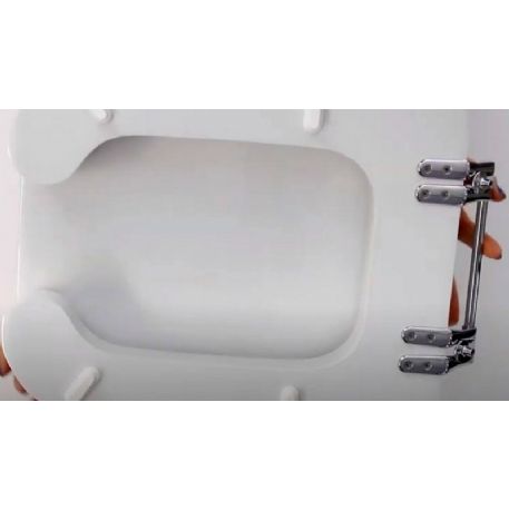 Sedile  H.10 cm. aperto  forma VELARA   Ideal Standard ( compatibile Vedi Tabella )