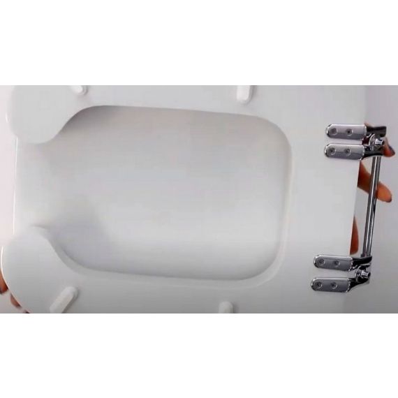 Sedile  H.10 cm. aperto  forma VELARA   Ideal Standard ( compatibile Vedi Tabella )