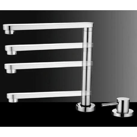 Monocomando lavello 2 fori abbattibile sotto-finestra