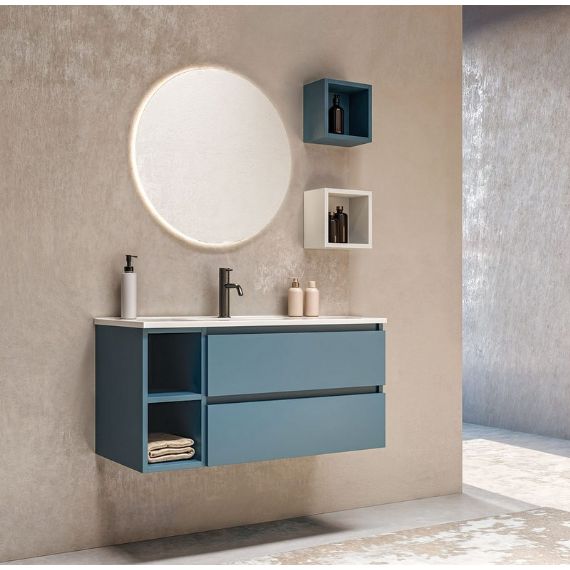 Mobile sospeso cm. 100 CUBIK  laccato 